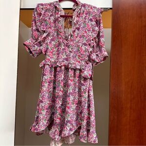 EUC For Love & Lemons Katarina Mini Dress XL